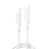 Kabel Encore Energy 2x USB-C przewód PD do ładowania 100cm biały 60W MD-60CC1W