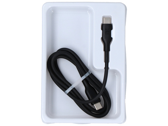 Kabel Encore Energy USB-C 3A przewód QC PD 60W do ładowania i transferu danych 100 cm czarny EE40-CC