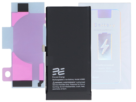 Bateria Encore Energy do Apple iPhone 13 Mini 616-00814 9,77Wh 3.88V 2520mAh A2680