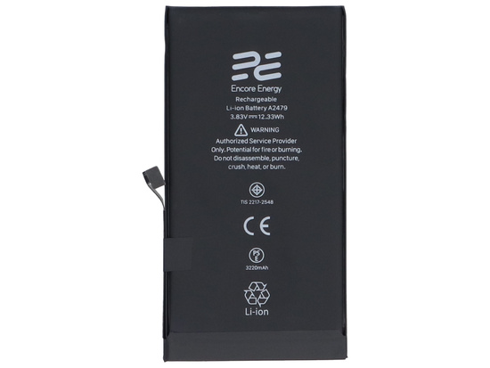 Bateria Encore Energy do Apple iPhone 12 i 12 Pro 616-00644 12.33Wh 3.83V 3220mAh A2479