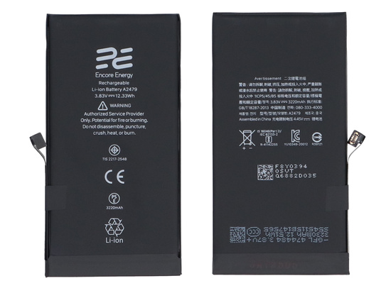 Bateria Encore Energy do Apple iPhone 12 i 12 Pro 616-00644 12.33Wh 3.83V 3220mAh A2479