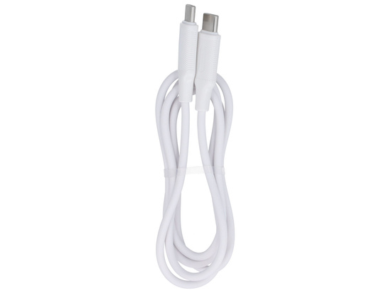 Kabel Encore Energy 2x USB-C przewód PD do ładowania 100cm biały 60W MD-60CC1W