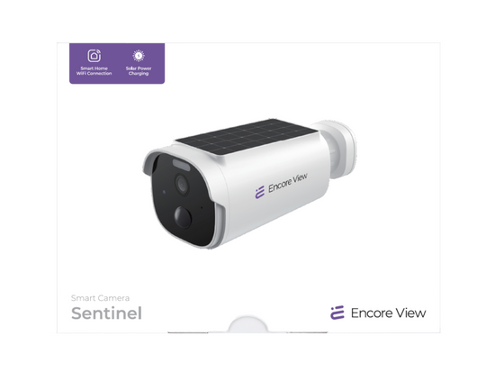 Inteligentna kamera WiFi Solarna USB-C 4Mpx FHD IP65 Sentinel Encore View