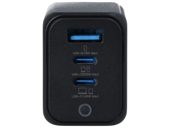 Ładowarka sieciowa 45W USB-A + 2x USB-C QC PPS PD Encore Energy MD-4583RA