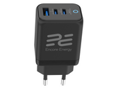Ładowarka sieciowa 45W USB-A + 2x USB-C QC PPS PD Encore Energy MD-4583RA