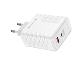 Ładowarka sieciowa GaN 65W USB-A + USB-C QC PD Encore Energy MD-6583TR