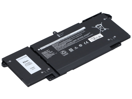 Bateria Encore Energy do Dell Latitude 5320 7320 7420 7520 63Wh 15.2V 4145mAh 7FMXV