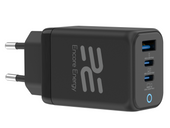 Ładowarka sieciowa 65W USB-A + 2x USB-C QC PPS PD Encore Energy MD-6583RA