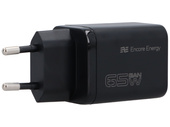 Ładowarka sieciowa GaN 65W USB-C QC PD + kabel USB-C 200cm Encore Energy MD-652mC