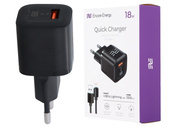 Ładowarka sieciowa 18W USB QC + kabel USB - Lightning 100cm Encore Energy MD-181mL