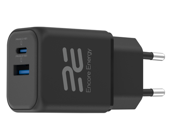 Ładowarka sieciowa Encore Energy USB-A USB-C 12W adapter MD-1283R