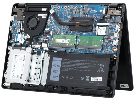 Bateria Encore Energy do Dell Inspiron 13 5368 5378 5379 42Wh 11.4V 3680mAh WDXOR 