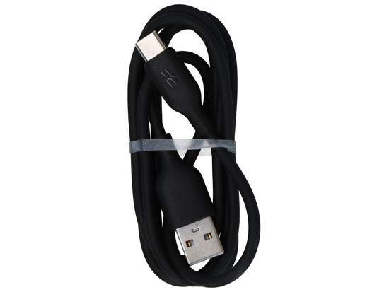 Kabel Encore Energy USB-A USB-C 2A przewód QC PD do ładowania i transferu danych 100cm czarny EE40-C