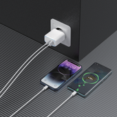 Ładowarka sieciowa Encore Energy PD 3.0 Quick Charge 4.0 USB-A USB-C 45W MD-4583TR