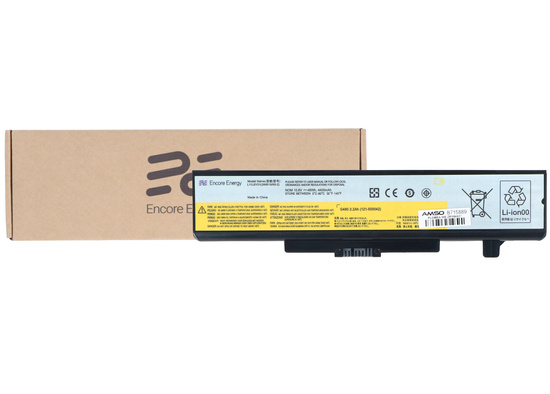 Bateria Encore Energy do Lenovo G500 G510 G580 G710 G480 IdeaPad P580 Y480 Z480 48Wh 10.8V 4400mAh L11L6Y01