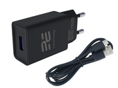 Ładowarka sieciowa Encore Energy USB-A 10W + kabel micro USB ładowarka uniwersalna MD-1083RM