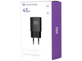 Ładowarka sieciowa Encore Energy GaN QC 4+ PD 3.0 USB-A USB-C 45W GaN-4583R + kabel USB-A USB-C 2m