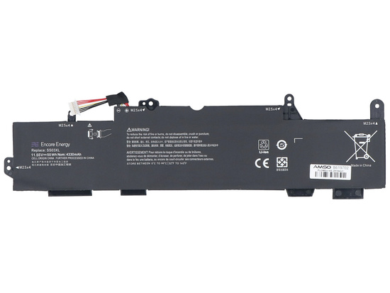 Bateria Encore Energy do HP EliteBook 840 830 735 745 755 ZBOOK 14u G5 50Wh 11,55V 4330mAh SS03XL