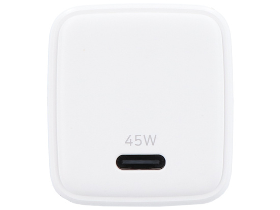 Ładowarka sieciowa GaN USB-C 45W QC PD Encore Energy MD-4583Z + kabel 2x USB-C 50cm