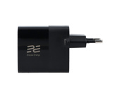 Ładowarka sieciowa Encore Energy GaN QC 4+ PD 3.0 USB-A USB-C x2 65W MD-6583R wyświetlacz + Kabel USB Encore Energy 2m