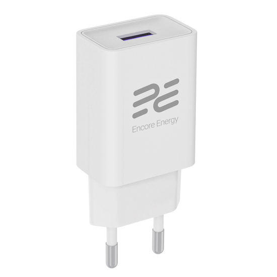Ładowarka sieciowa Encore Energy USB-A 10W + kabel Lightning ładowarka uniwersalna MD-1083RL
