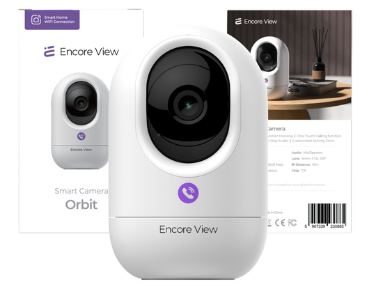 Inteligentna kamera domowa WiFi PTZ 4Mpx FHD 3x Zoom IR night vision USB-C Orbit Encore View