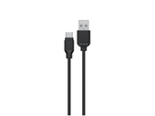 Kabel Encore Energy USB-A USB-C 2A przewód QC PD do ładowania i transferu danych 100cm czarny EE40-C