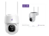 Inteligentna kamera WiFi Solarna PTZ 1,39W USB-C 4Mpx FHD IP65 Spectra 600 Encore View
