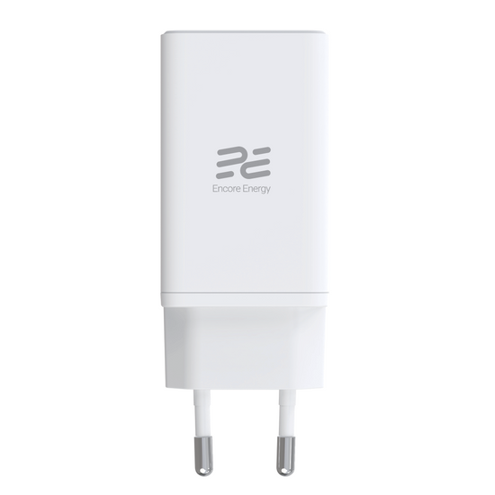 Ładowarka sieciowa GaN 65W USB-A + 2x USB-C QC PPS PD Encore Energy MD-6590R