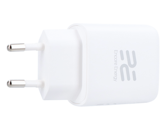 Ładowarka sieciowa GaN 20W USB-C QC PD Encore Energy MD-2083ZB