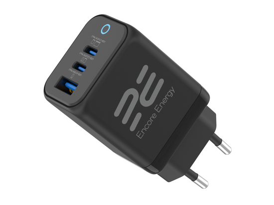 Ładowarka sieciowa 45W USB-A + 2x USB-C QC PPS PD Encore Energy MD-4583RA