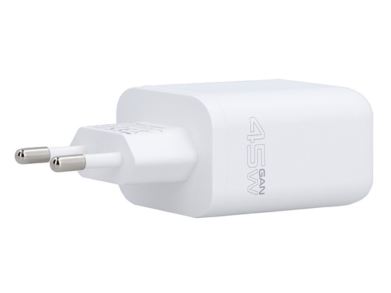 Ładowarka sieciowa Encore Energy PD 3.0 Quick Charge 4.0 USB-A USB-C 45W MD-4583TR