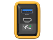 Ładowarka sieciowa Encore Energy GaN QC PD USB-A 18W USB-C 45W MD-4583RD