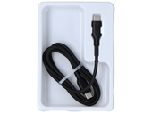 Kabel Encore Energy USB-C 3A przewód QC PD 60W do ładowania i transferu danych 100 cm czarny EE40-CC