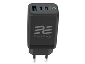 Ładowarka sieciowa 65W USB-A + 2x USB-C QC PPS PD Encore Energy MD-6583RA