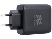Ładowarka sieciowa GaN 65W USB-A + USB-C QC PD Encore Energy MD-65C4329