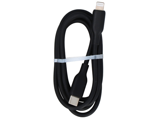 Kabel Encore Energy USB-C Lightning 3A przewód PD 27W do ładowania i transferu danych 100 cm czarny EE40-CL