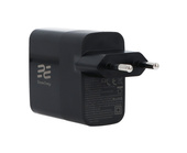 Ładowarka sieciowa Encore Energy GaN QC 4+ PD 3.0 USB-A USB-C x2 65W MD-6583R wyświetlacz + Kabel USB-C Encore Energy 2m