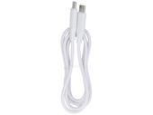 Kabel Encore Energy 2x USB-C przewód PD do ładowania 100cm biały 60W MD-60CC1W