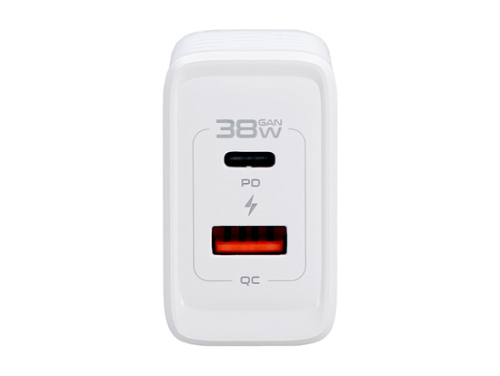 Ładowarka sieciowa 38W USB-A USB-C QC PD Encore Energy MD-3883TR