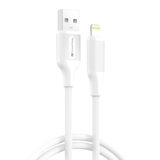 Kabel Encore Energy USB-A / Lightning przewód do ładowania i transferu danych 100cm biały MD-DTAL1W