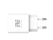 Ładowarka sieciowa Encore Energy GaN QC PD USB-A 18W USB-C 25W MD-2583R + kabel 2x USB-C 50cm